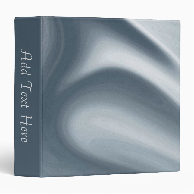 Swirling Fog 3 Ring Binder (Front/Spine)