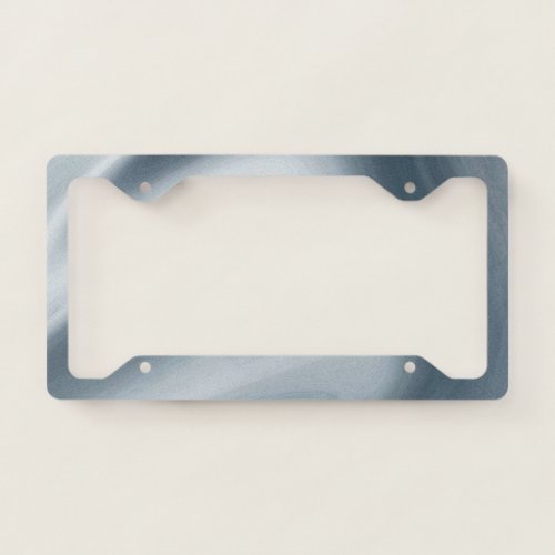 Swirling Fog License Plate Frame