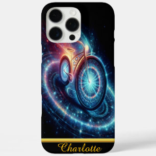 Swirling galaxies and glowing stars iPhone 16 pro max case