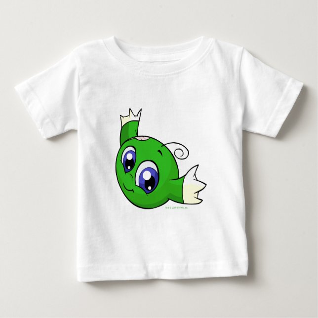 Swirling green kiko baby T-Shirt (Front)