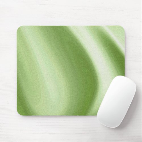 Swirling Green Mouse Pad