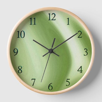 Swirling Green Tint Numbers
