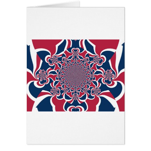 Swirling Kaleidoscope Art Print (Front)