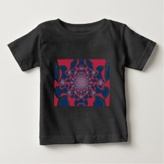 Swirling Kaleidoscope Art Print Baby T-Shirt