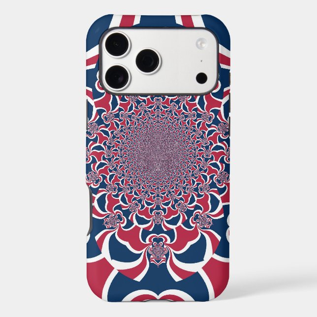 Swirling Kaleidoscope Art Print Case-Mate iPhone Case (Back)