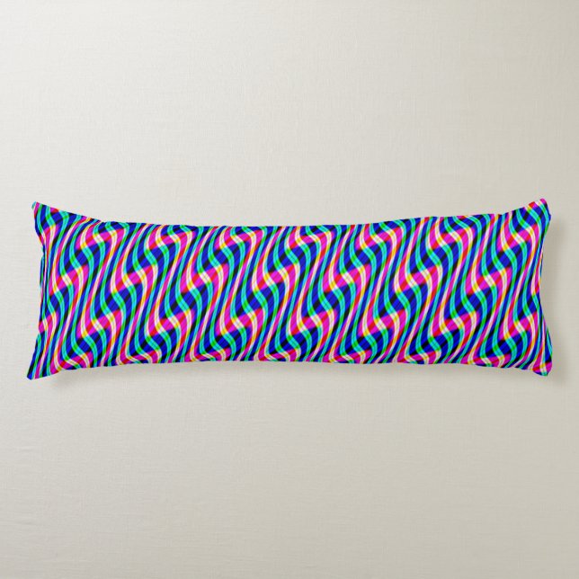 Swirling Lines..... Body Pillow (Front)