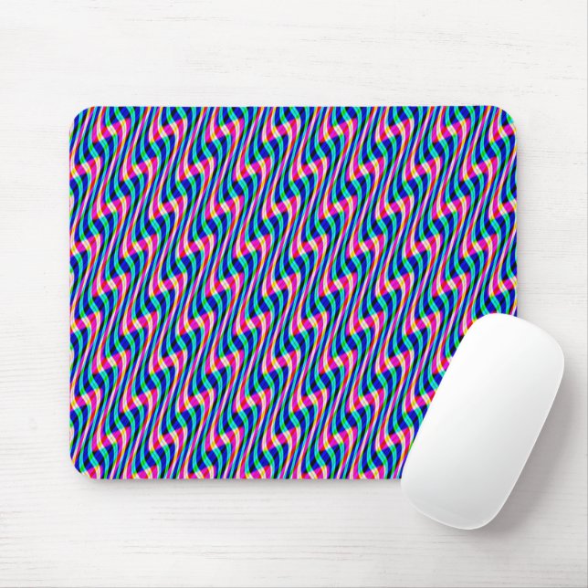 Swirling Lines.... Mouse Pad (With Mouse)