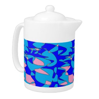 Swirling Membrane Phenomena Teapot