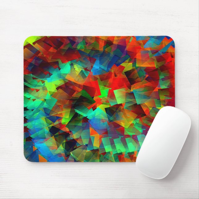 Swirling Party..... Mouse Pad (With Mouse)