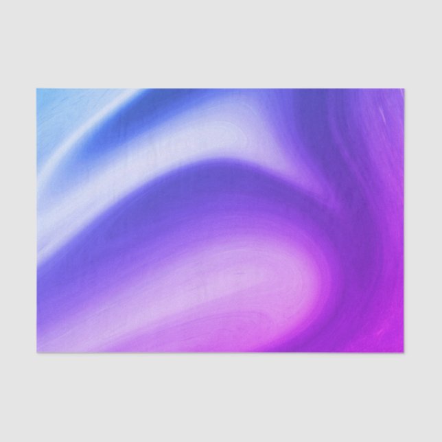 Swirling Purples Tissue Paper (Front)