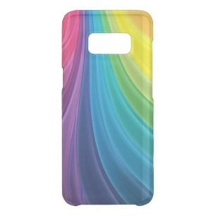 Swirling Rainbow Abstract Uncommon Samsung Galaxy S8 Case