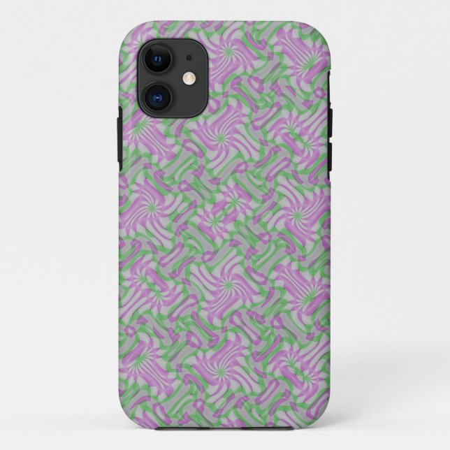 Swirling Rosettes Case-Mate iPhone Case (Back)