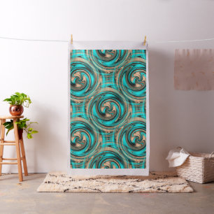 Swirling Sea & Sand.... Fabric