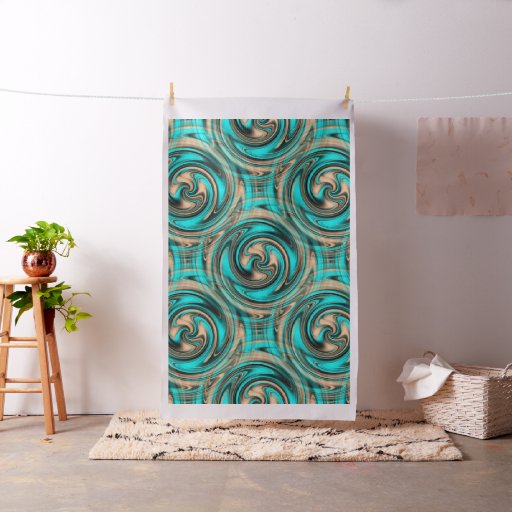 Swirling Sea &  Sand.... Fabric