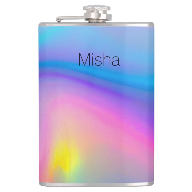Swirling Spectrum Flask (Front)