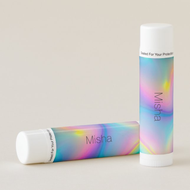 Swirling Spectrum Lip Balm (Front)