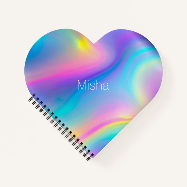 Swirling Spectrum Notebook (Front)