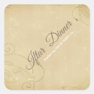 swirling vintage floral  -Iftar 