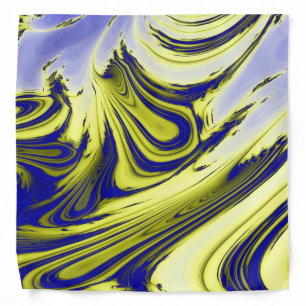 SWIRLING WATER BANDANA