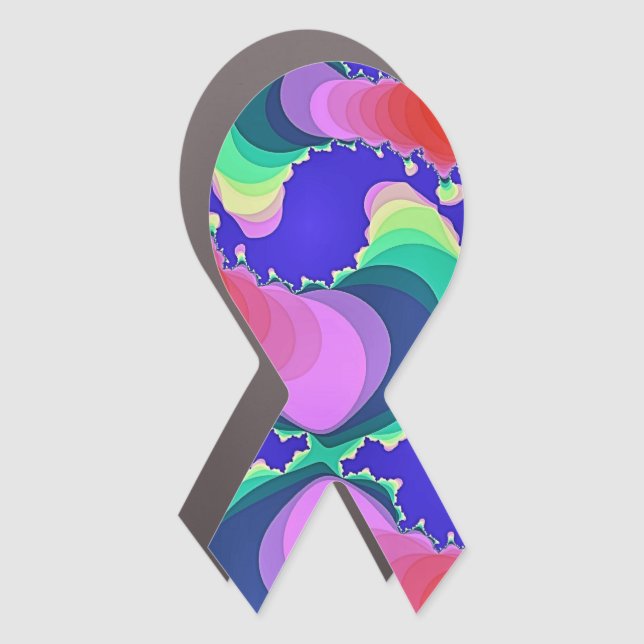 SWIRLING WATER CAR MAGNET (Front)