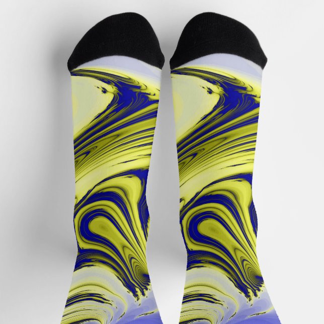 SWIRLING WATER   SOCKS (Top)