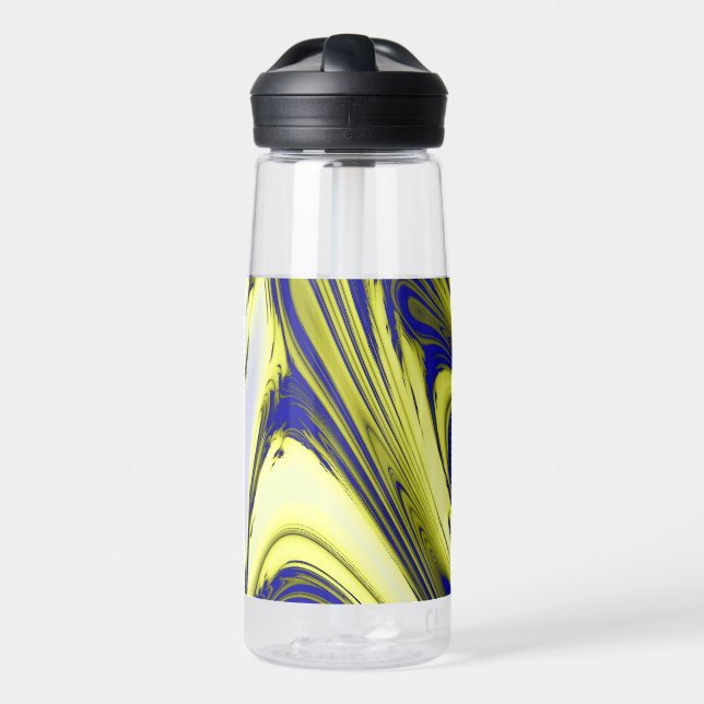 SWIRLING WATER   WATER BOTTLE (Front)