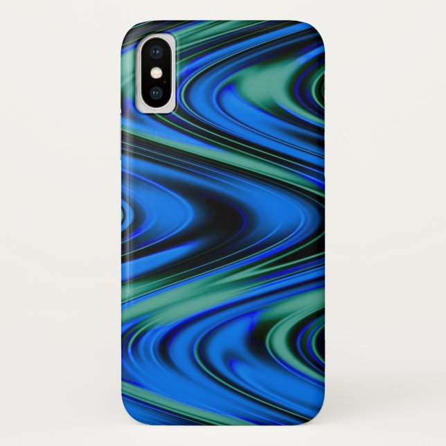 Swirling waves.... Case-Mate iPhone case (Back)