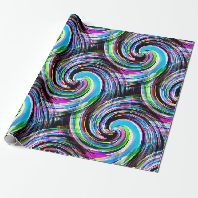 Swirling... Wrapping Paper (Unrolled)
