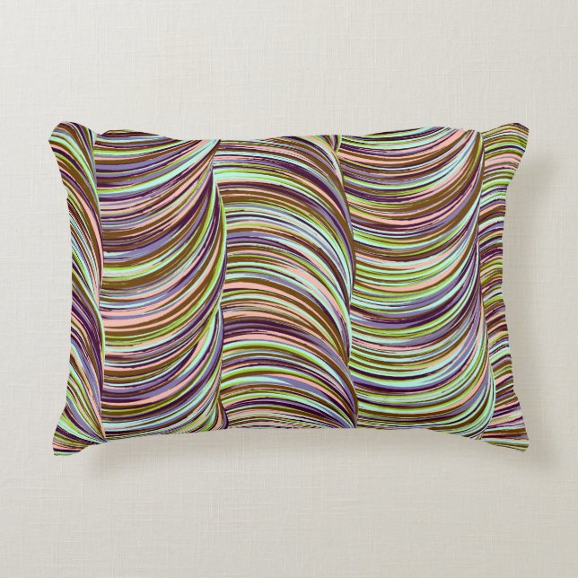 Swirls Accent Pillow (Front)