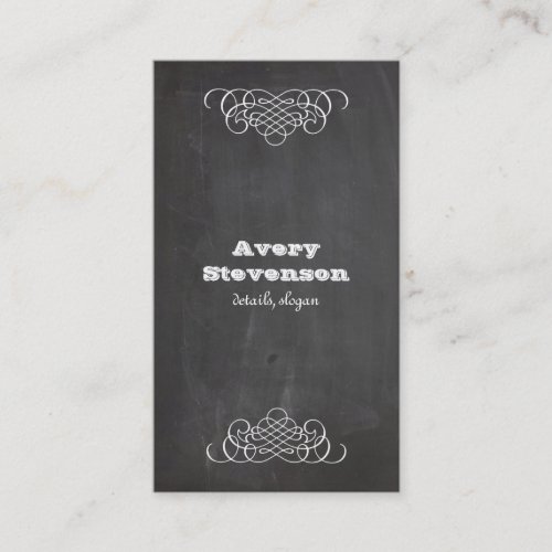 Grunge Style Background Cool Black Business Card