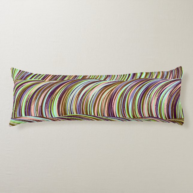 Swirls Body Pillow (Front)