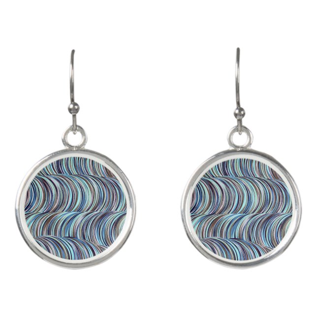 Swirls Earrings (Front)