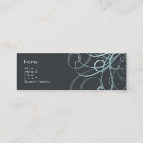 Swirls No. 0007 Business Cards