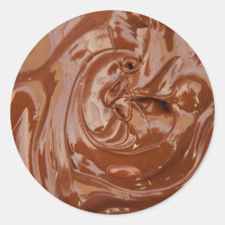 Swirls of Chocolate Stickers