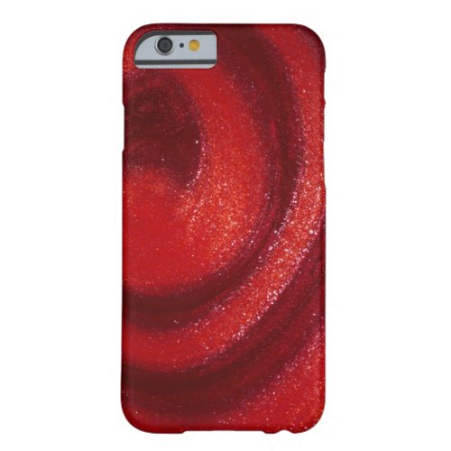 Swirls of nail polish barely there iPhone 6 case