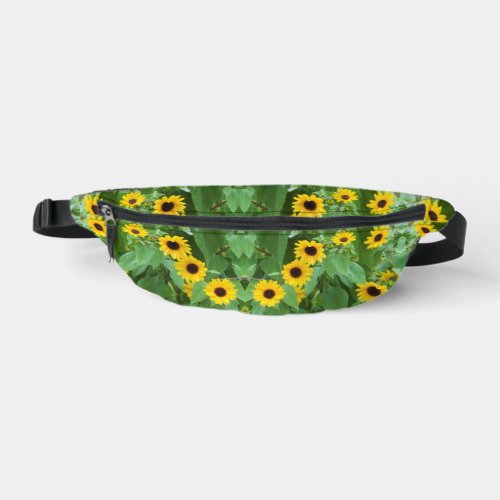 Swirls of Sunflowers  Fanny Pack