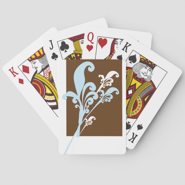 Swirls Poker Cards (Back)