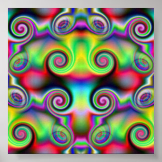 Swirls Poster