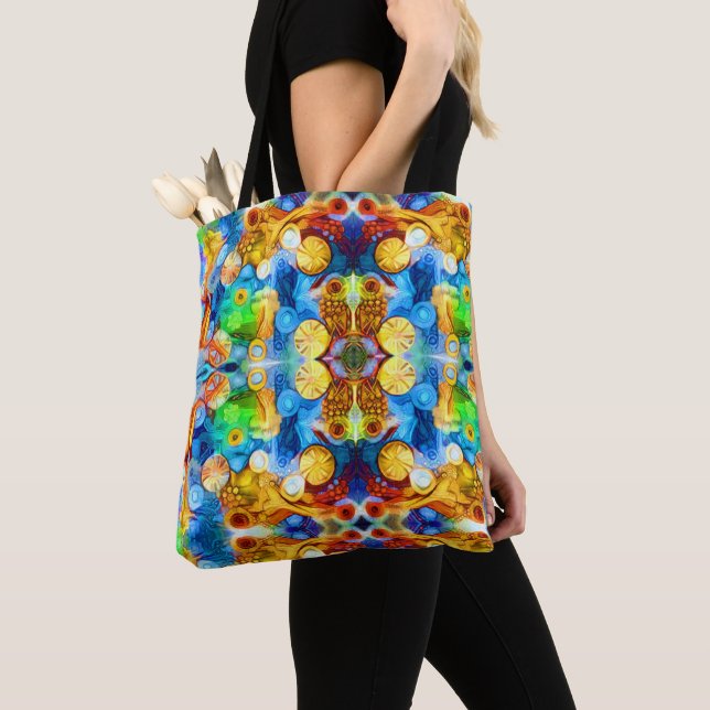 Swirls Tote Bag (Close Up)