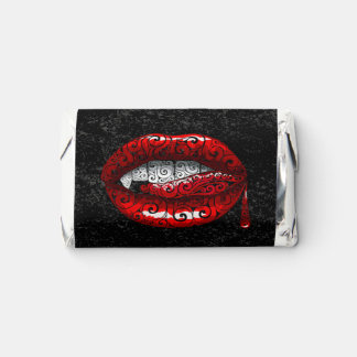 Swirly Bloody Kiss Hershey's Miniatures