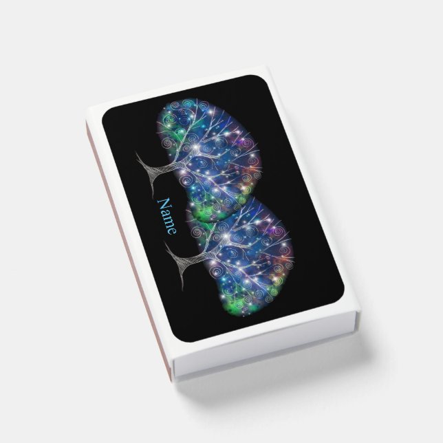 Swirly branch Tree Thunder_Cove  Matchboxes (Front Closed)