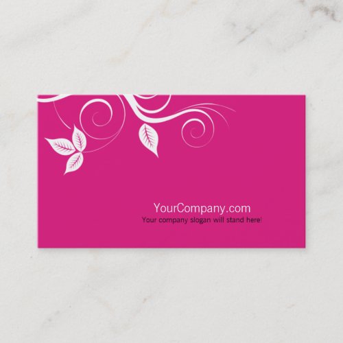 Swirly Business Card
