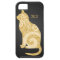 Swirly Cat Gold Glitter