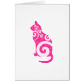Swirly Cat Pink (Front)