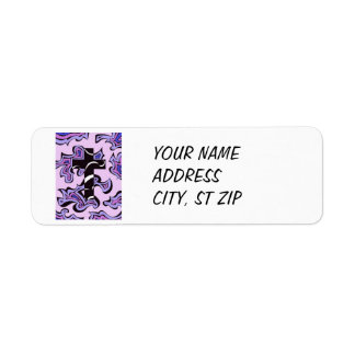 Swirly Cross Label