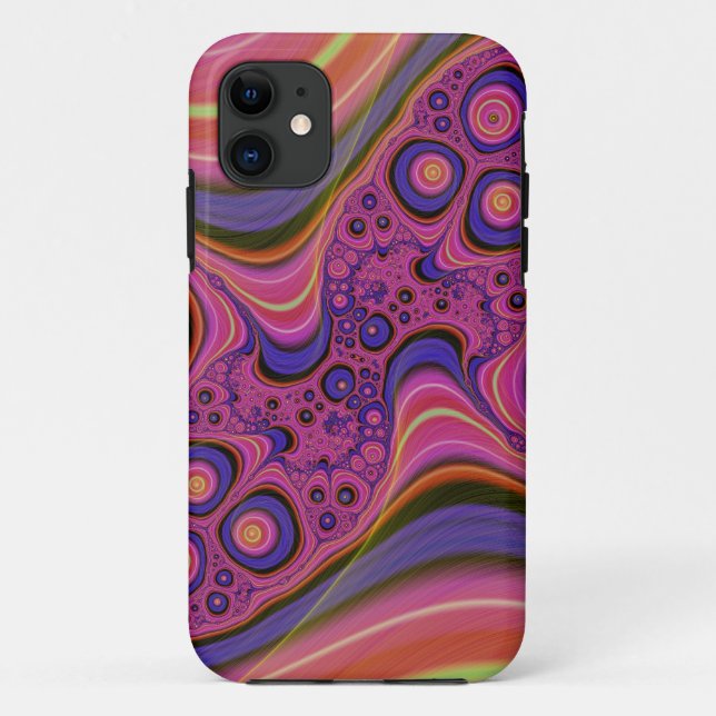swirly cues Case-Mate iPhone case (Back)