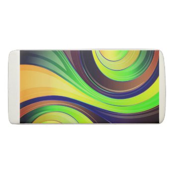 Swirly Eraser by MarblesPictures at Zazzle