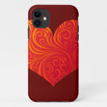 Swirly Heart iphone case