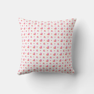 Swirly Heart Throw Pillow