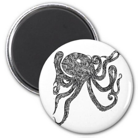 Swirly Octopus Magnet